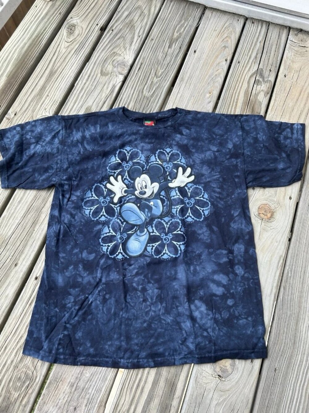 Vintage Mickey Unlimited Tie-Dye T-Shirt, Men's L